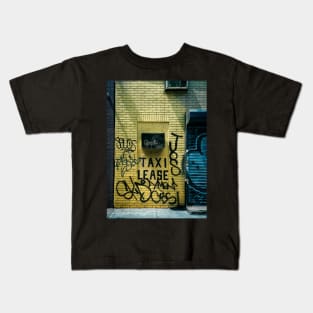 Taxi Lease Long Island City Queens NYC Kids T-Shirt